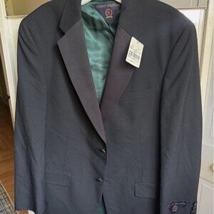 New Tommy Hilfiger $425 Vintage Black Tuxedo Blazer 39R